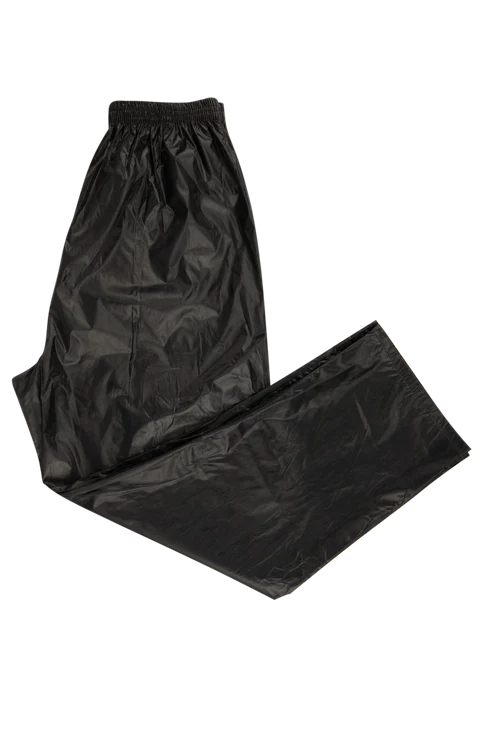Rubberised Rainsuit Black - Image 2