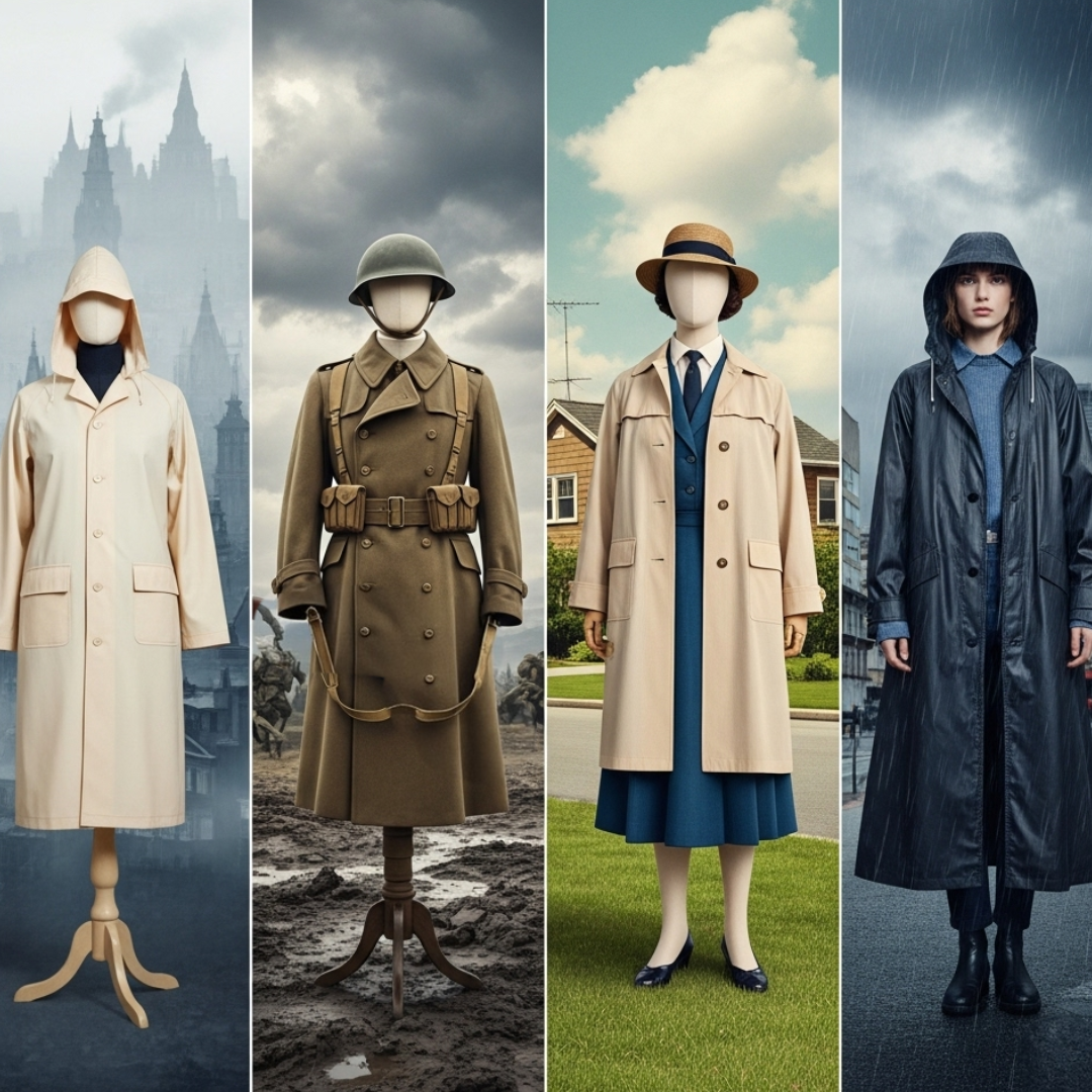 The Evolution of the Raincoat: From Utility to Urban Chic